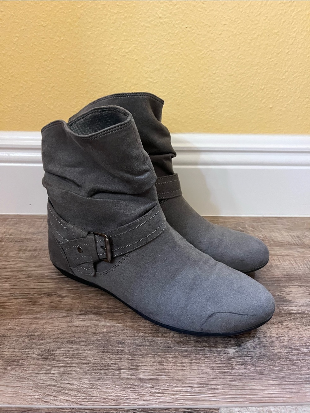 Women’s Upper East Side Grey Ankle Boots